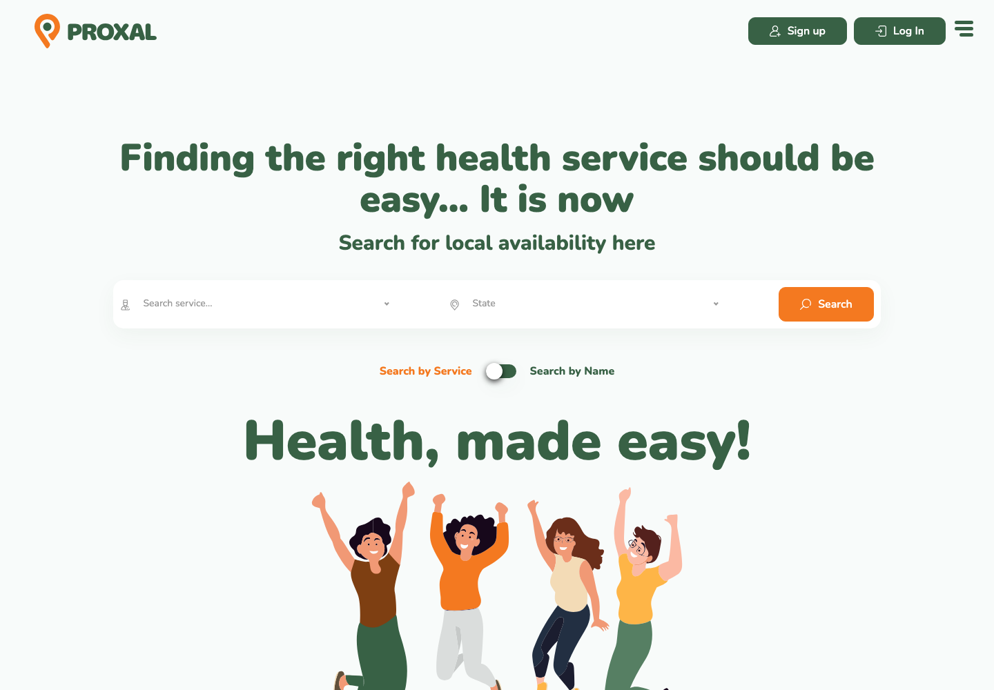 Proxal health services platform thumbnail